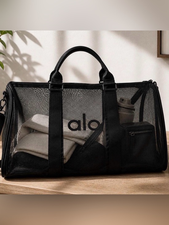 ALO Yoga Handbags - Alo Sheer Duffle Bag / gym bag NWT